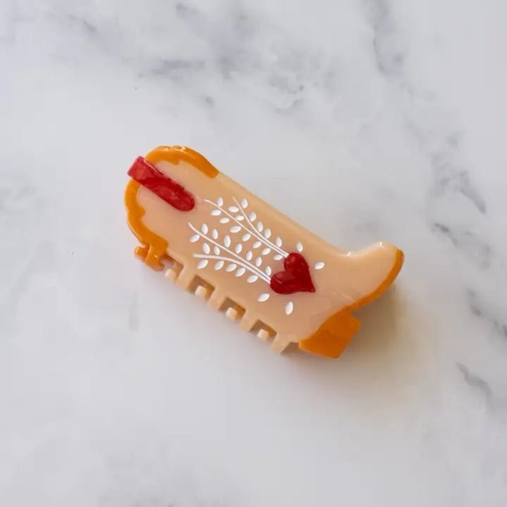 Tiepology Eco My Sweet Heart Cowboy Hair Clip